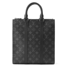 将图像加载到图库查看器中，LOUIS VUITTON Sac Plat NoirM46456 Monogram Eclipse
