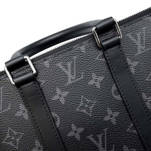 将图像加载到图库查看器中，LOUIS VUITTON Sac Plat NoirM46456 Monogram Eclipse
