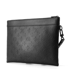 将图像加载到图库查看器中，LOUIS VUITTON Pochette to Go NoirM81570 Monogram Shadow
