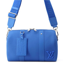 Load image into Gallery viewer, LOUIS VUITTON Aerogram City Keepall BlueM22486 Taurillon Leather
