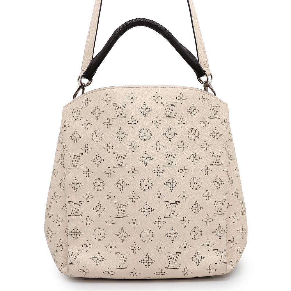 LOUIS VUITTON Babylone IvoireM50059 Monogram Mahina Size PM