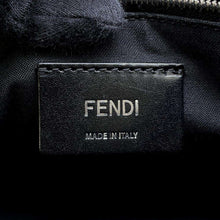 Load image into Gallery viewer, FENDI FF Jacquard Strike Backpack Black7VZ070 Canvas Leather
