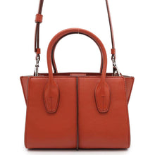 将图像加载到图库查看器中，TOD’S Holly 2WAY Handbag OrangeXBWAONA0100RORG809 Leather Size Mini
