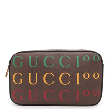 Load image into Gallery viewer, GUCCI Belt bag 100th anniversary limited edition Brown602695 Leather
