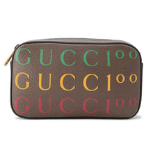 Load image into Gallery viewer, GUCCI Belt bag 100th anniversary limited edition Brown602695 Leather
