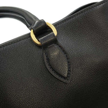 Load image into Gallery viewer, PRADA Logo 2WAY Handbag Black1BA579 Leather
