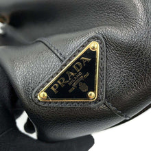 Load image into Gallery viewer, PRADA Logo 2WAY Handbag Black1BA579 Leather
