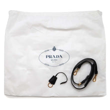 Load image into Gallery viewer, PRADA Logo 2WAY Handbag Black1BA579 Leather
