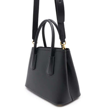 Load image into Gallery viewer, PRADA Doble 2WAY Handbag Black1BG443 Leather
