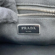 将图像加载到图库查看器中，PRADA Canapa 2WAYTote Bag Black1BG439 Canvas
