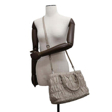 Load image into Gallery viewer, PRADA Gathered 2WAYHandbag BeigeBN2868 Nylon Leather
