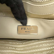 Load image into Gallery viewer, PRADA Gathered 2WAYHandbag BeigeBN2868 Nylon Leather
