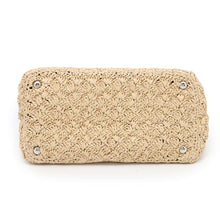 Load image into Gallery viewer, PRADA Canapa 2WAYHandbag Beige/Black1BG889 Raffia
