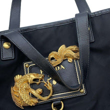 Load image into Gallery viewer, PRADA 2WAYTote Bag BlackBN1222 Nylon Leather
