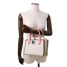 Load image into Gallery viewer, BVLGARI Alba 2wayBag White/Pink287999 Leather
