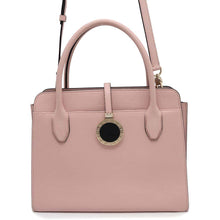 将图像加载到图库查看器中，BVLGARI Alba 2wayBag Pink Leather
