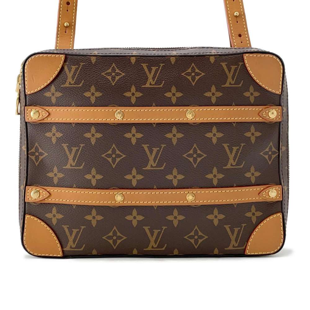 LOUIS VUITTON Soft Trunk / Messenger BrownM68494 Monogram Size PM