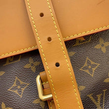 将图像加载到图库查看器中，LOUIS VUITTON Trio・Backpack BrownM44658 Monogram Leather
