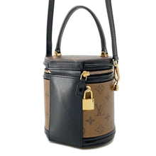 将图像加载到图库查看器中，LOUIS VUITTON Cannes NoirM43986 Monogram Monogram Reverse Canvas
