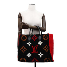 Load image into Gallery viewer, LOUIS VUITTON Onthego Noir/RedM55421 Monogram / Teddy Size GM
