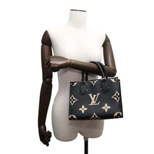 将图像加载到图库查看器中，LOUIS VUITTON Onthego Noir/BeigeM45659 Monogram Empreinte Leather Size PM
