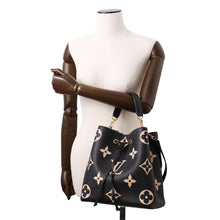 Load image into Gallery viewer, LOUIS VUITTON Neonoe Noir/BeigeM45497 Bicolor Monogram Empreinte Leather Size MM
