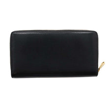 Load image into Gallery viewer, GUCCI Interlocking G Zip Around Long Cloth Black598543 Leather
