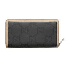 将图像加载到图库查看器中，GUCCI Off the Grid Zip Around Wallet Gray625576 Nylon/Leather
