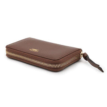 将图像加载到图库查看器中，GUCCI Swing Coin purse Brown368877 Leather
