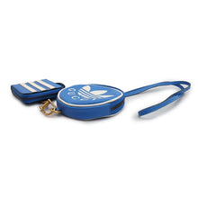 将图像加载到图库查看器中，GUCCI Multi-Coin purse &amp; card holder Adidas collaboration Blue721903 Leather
