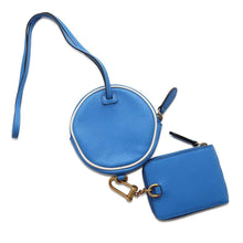 Load image into Gallery viewer, GUCCI Multi-Coin purse &amp; card holder Adidas collaboration Blue721903 Leather
