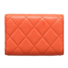 将图像加载到图库查看器中，CHANEL Classic Small flap wallet OrangeAP0230 Lambskin
