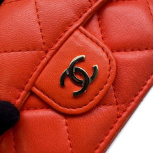 Load image into Gallery viewer, CHANEL Classic Small flap wallet OrangeAP0230 Lambskin
