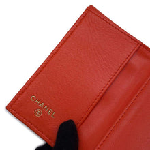 将图像加载到图库查看器中，CHANEL Classic Small flap wallet OrangeAP0230 Lambskin
