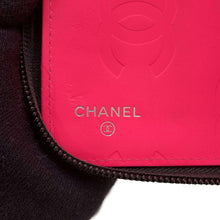 将图像加载到图库查看器中，CHANEL Cambon Line Zip Around Long Cloth BlackA48660 Lambskin
