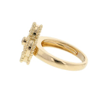 Load image into Gallery viewer, Van Cleef &amp; Arpels Vintage Alhambra Ring Size 49/#9VCARA41100 18K Yellow Gold
