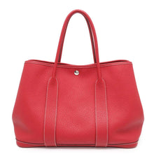 Load image into Gallery viewer, HERMES Garden Party Rouge Casaque Negonda Leather Size PM
