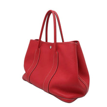 Load image into Gallery viewer, HERMES Garden Party Rouge Casaque Negonda Leather Size PM
