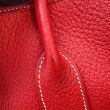 Load image into Gallery viewer, HERMES Garden Party Rouge Casaque Negonda Leather Size PM
