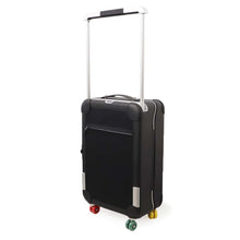 将图像加载到图库查看器中，HERMES Rolling Mobility Suitcase Black Taurillon Clemence
