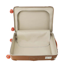 Load image into Gallery viewer, HERMES Rolling Mobility Suitcase Ecru/Beige/Fauve/Orange Toile H・Plume Taurillon・Legat
