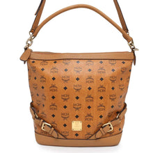 Load image into Gallery viewer, MCM Shoulder Bag Brown Leather
