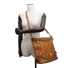 Load image into Gallery viewer, MCM Shoulder Bag Brown Leather
