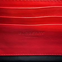 将图像加载到图库查看器中，BURBERRY TBMonogram Shoulder Bag Red/Brown Nylon
