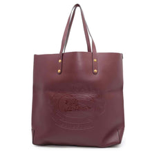 将图像加载到图库查看器中，BURBERRY Crest Tote bold Leather
