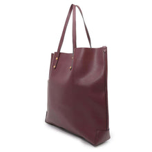 将图像加载到图库查看器中，BURBERRY Crest Tote bold Leather
