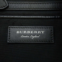 将图像加载到图库查看器中，BURBERRY Backpack Black Nylon
