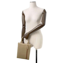 Load image into Gallery viewer, BURBERRY Handle pouch Beige8020899 Leather
