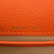 Load image into Gallery viewer, Delvaux Brillon mini Orange Leather
