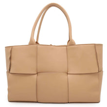 Load image into Gallery viewer, Bottega Veneta Maxi INTRECCIATO Arco Tote Beige609175 Leather Size Medium
